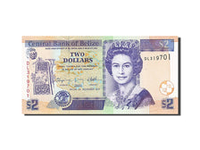Geldschein, Belize, 2 Dollars, 2011, 2011-11-01, UNZ
