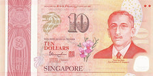 Geldschein, Singapur, 10 Dollars, 2015, 2015, UNZ