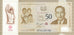 Biljet, Singapur, 50 Dollars, 2015, 2015, NIEUW