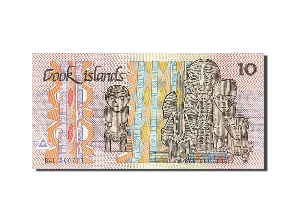 Cook Islands, 10 Dollars, 1987, Undated, KM:4a, UNC(65-70)