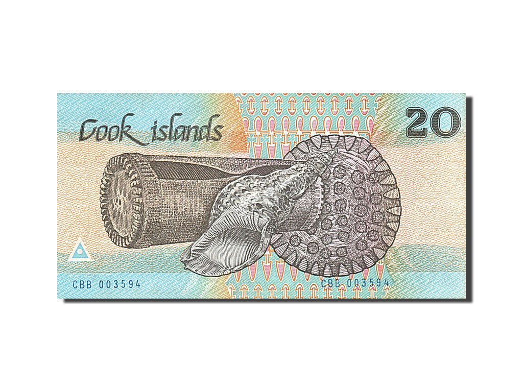 Geldschein, Cookinseln, 3 Dollars, 1987, Undated, KM:3a, UNZ-