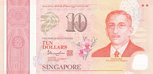 Singapore, 10 Dollars, 2015, 2015, UNC(65-70)