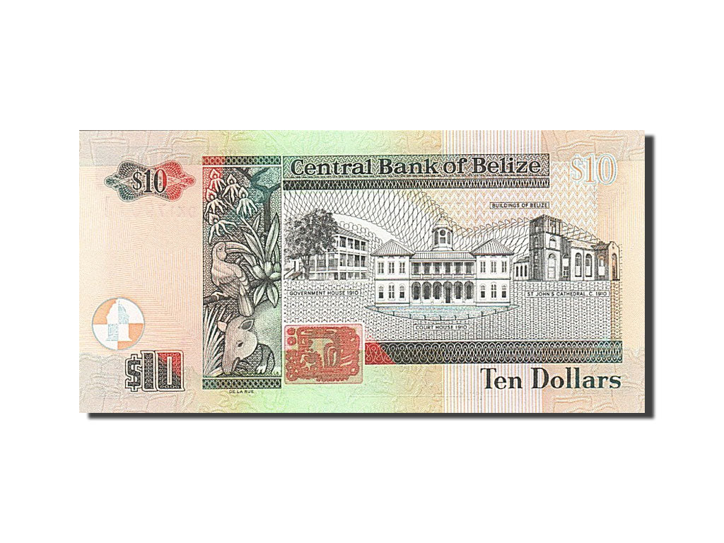 Belize, 10 Dollars, 2001-2009, 2011-11-01, UNC(65-70)