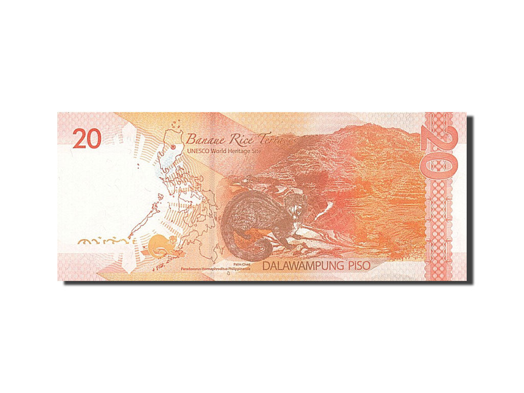 Banknote, Philippines, 20 Piso, 2014, 2014, UNC(65-70)