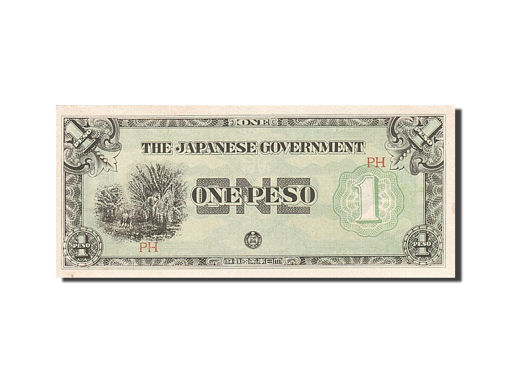 Philippinen, 1 Peso, 1942, Undated, KM:106a, UNZ