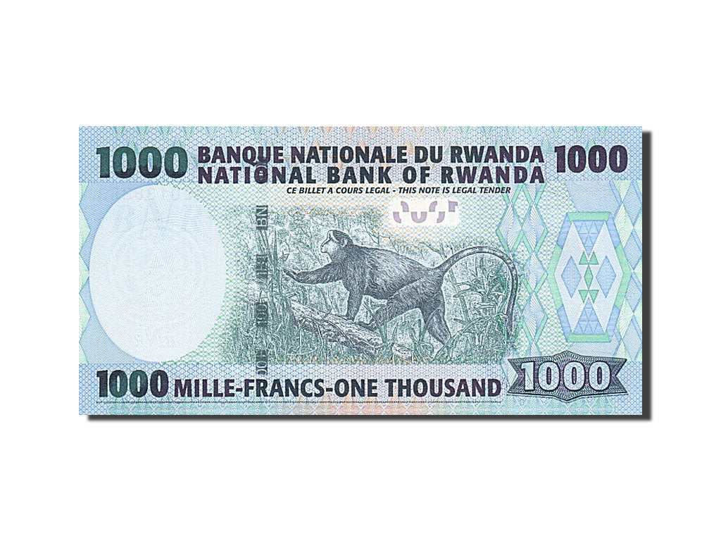 Banconote, Ruanda, 1000 Francs, 2008, 2008-02-01, FDS