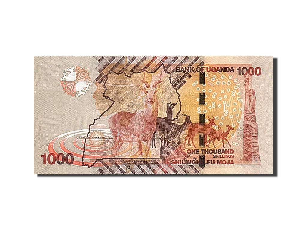 Uganda, 1000 Shillings, 2013, 2013, UNZ