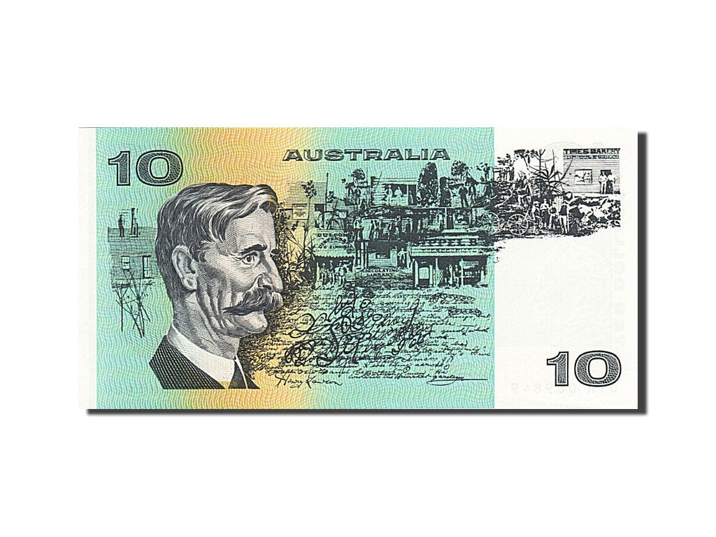 Geldschein, Australien, 10 Dollars, 1973-1984, 1985, KM:45e, UNZ
