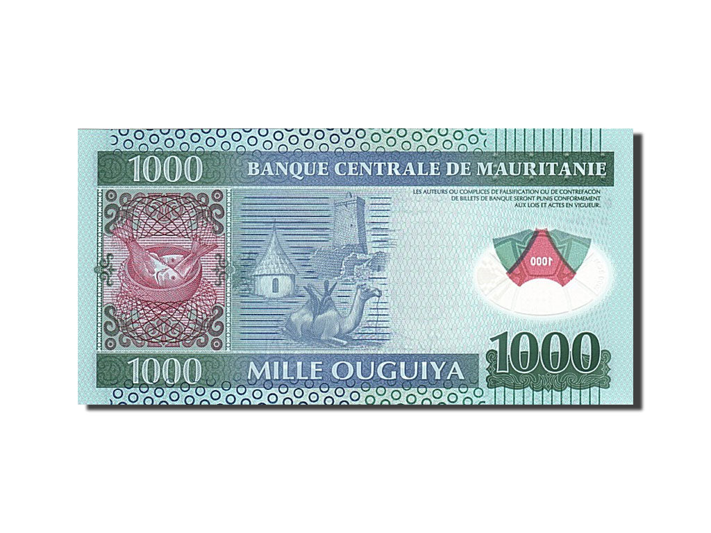 Banknote, Mauritania, 1000 Ouguiya, 2014, 2014-11-28, UNC(65-70)