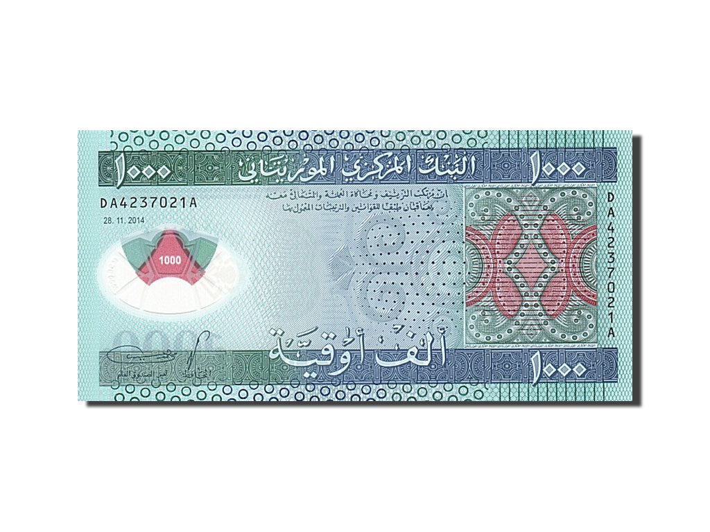 Mauretanien, 1000 Ouguiya, 2014, 2014-11-28, UNZ