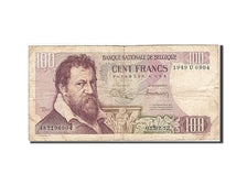 Biljet, België, 100 Francs, 1961-1971, 1972-07-05, KM:134b, B+