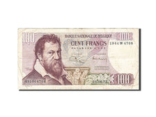 Banknote, Belgium, 100 Francs, 1961-1971, 1972-06-30, KM:134b, VF(30-35)