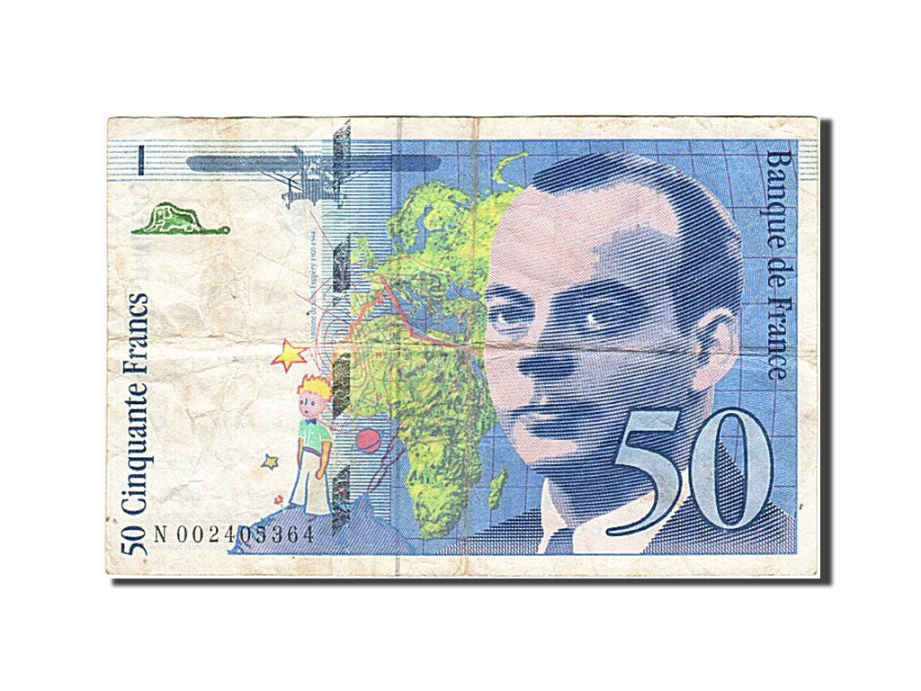 France, 50 Francs, 1992, 1992, KM:157a, TB, Fayette:72.1b