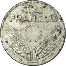 Munten, Frankrijk, État français, 20 Centimes, 1941, ZF, Zinc, Gadoury:320