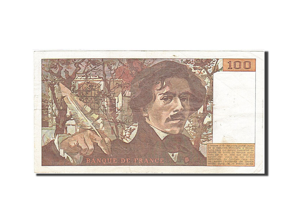 France, 100 Francs, 1978, KM:154b, 1982, EF(40-45), Fayette:69.6