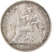 Indochine, 10 Cent, 1895, Paris, AU(55-58), Silver, Lecompte #136, 2.67