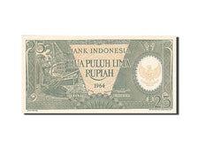 Banknote, Indonesia, 25 Rupiah, 1964, 1964, KM:95a, UNC(63)
