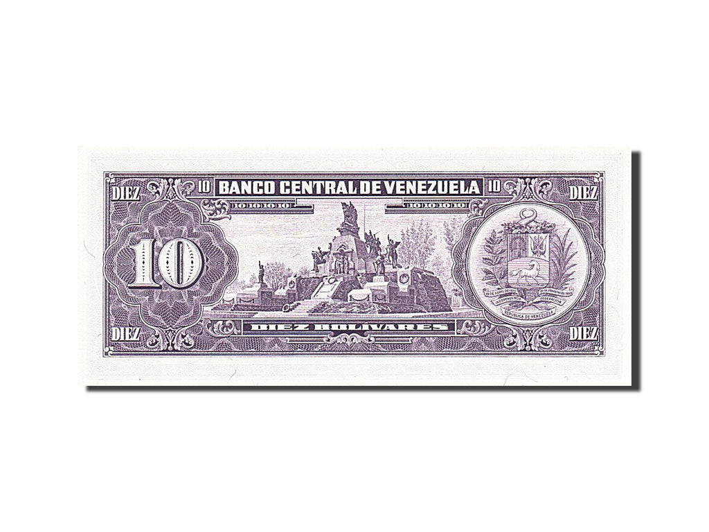 Banknote, Venezuela, 10 Bolívares, 1988, 1988-11-03, KM:62, UNC(63)