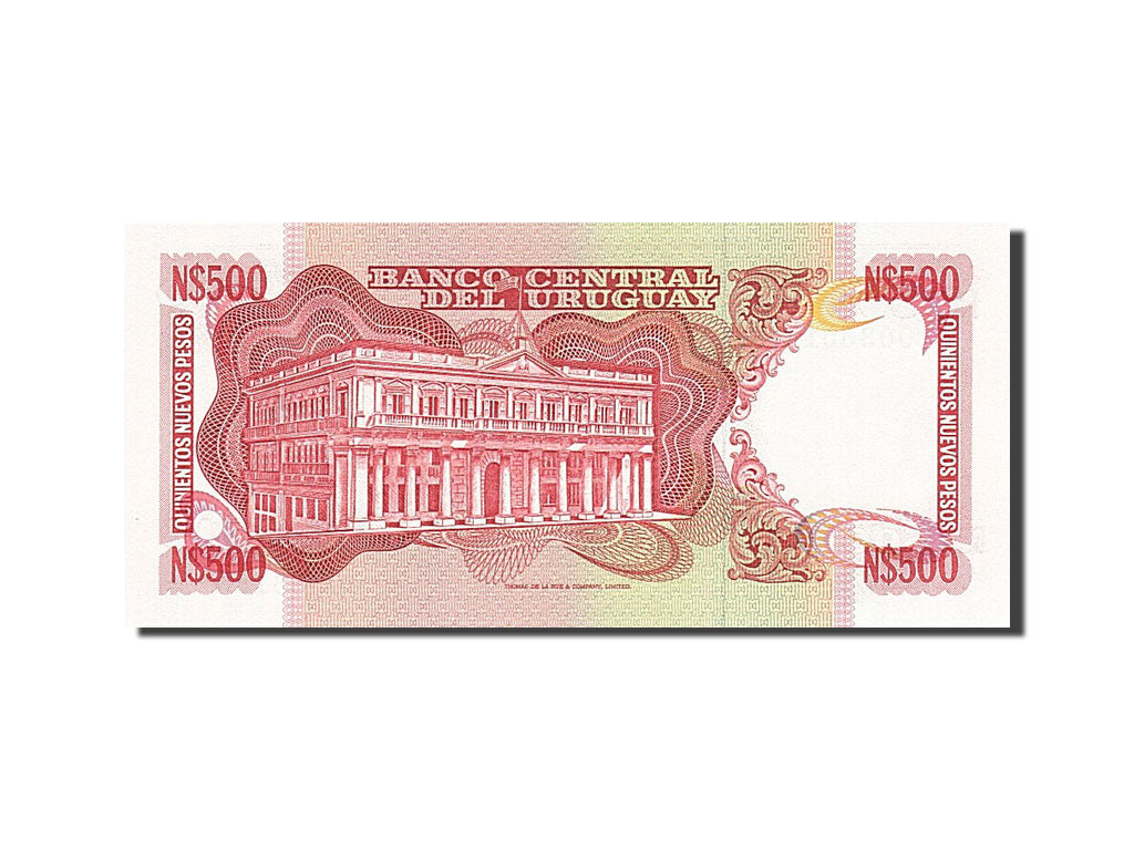 Geldschein, Uruguay, 500 Nuevos Pesos, 1991, Undated, KM:63a, UNZ-