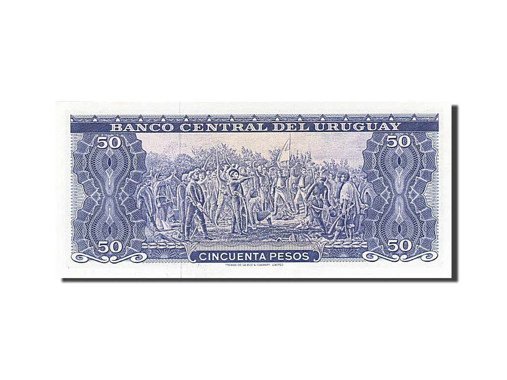 Uruguay, 50 Pesos, 1967, KM:46a, Undated (1967), UNC(63)