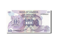 Banknot, Uganda, 10 Shillings, 1982, Undated (1982), KM:16, UNC(63)
