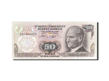 Banknote, Turkey, 50 Lira, 1976, 1976, KM:188, UNC(63)
