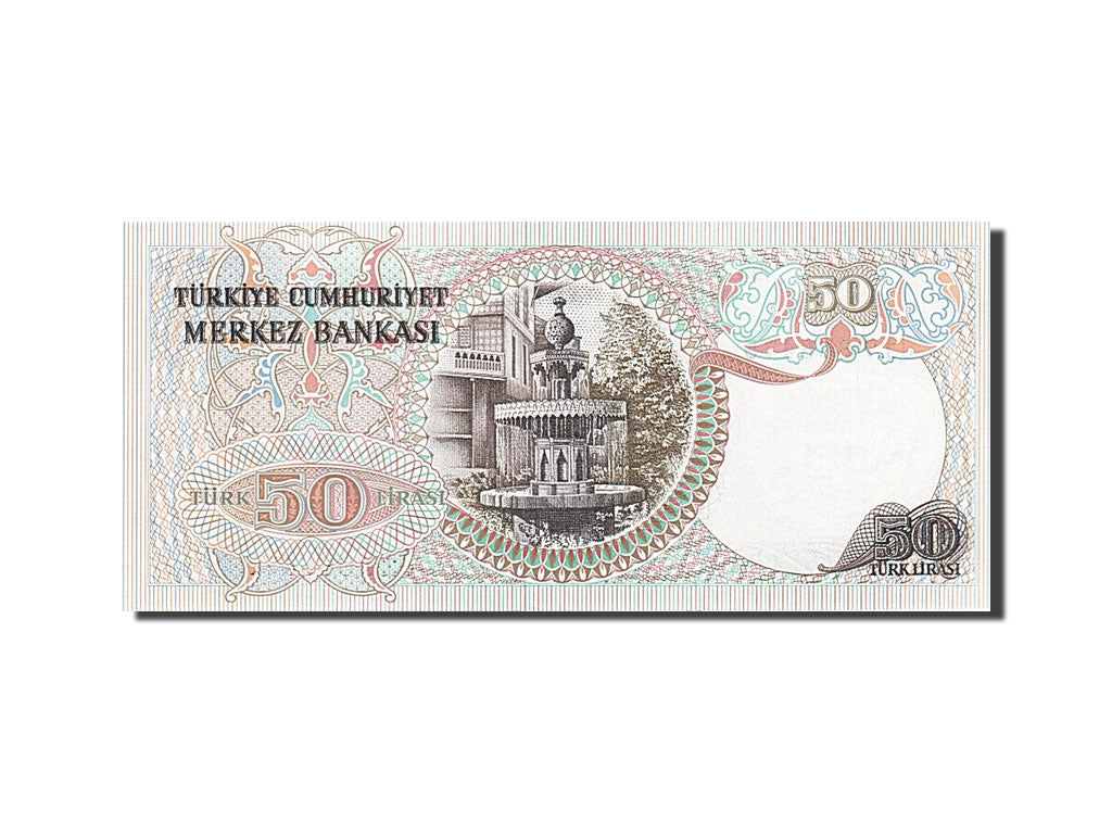Banknote, Turkey, 50 Lira, 1976, 1976, KM:188, UNC(63)