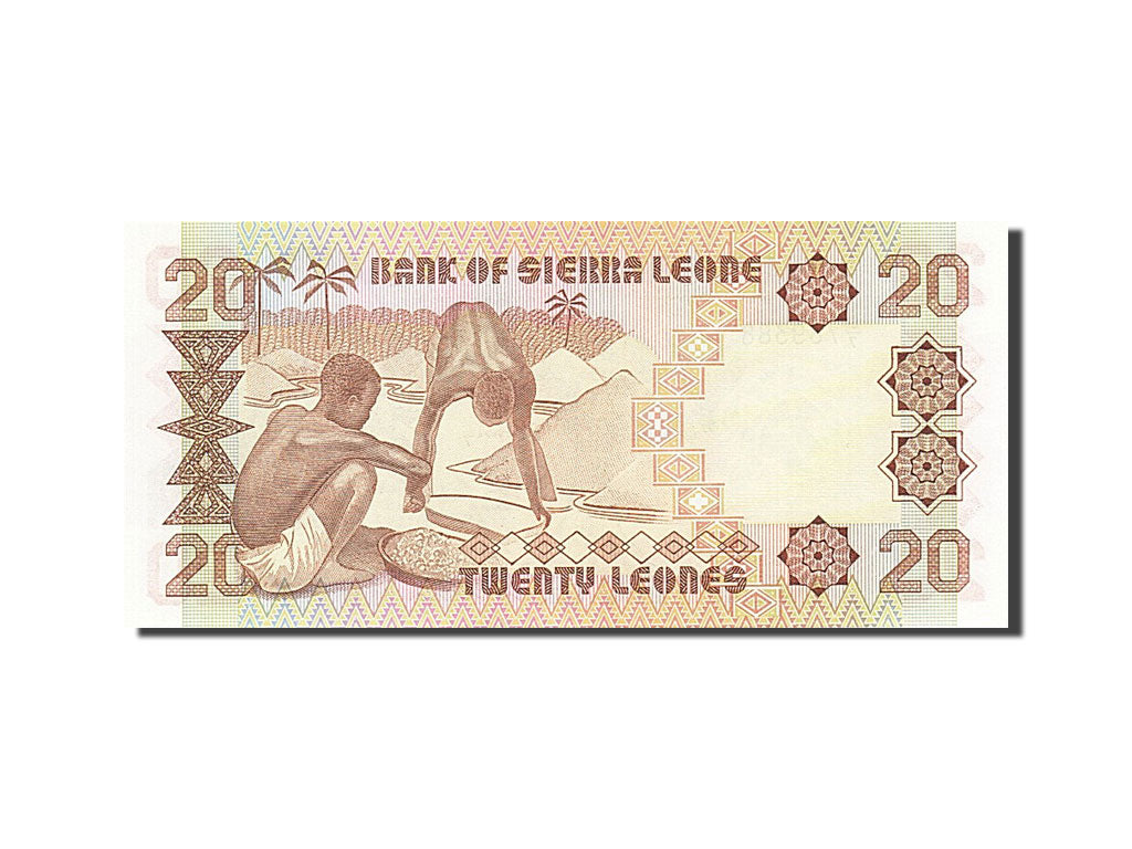 Sierra Leone, 20 Leones, 1988, KM:16, 1988-04-27, UNC(63)