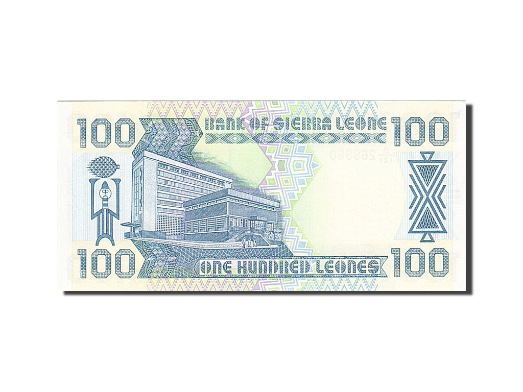 Banknote, Sierra Leone, 100 Leones, 1988-1993, 1990-09-26, KM:18c, UNC(63)