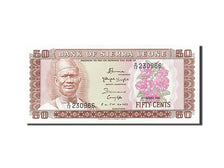 Banknote, Sierra Leone, 50 Cents, 1974-1980, 1984-08-04, KM:4e, UNC(63)