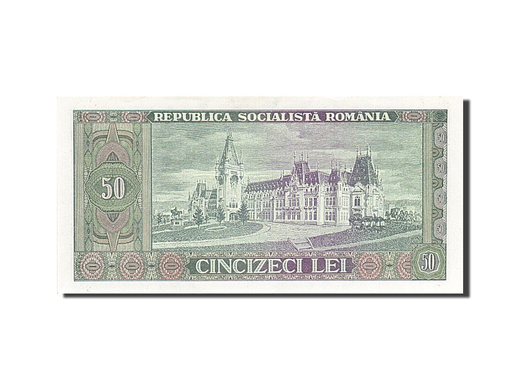 Rumänien, 50 Lei, 1966, KM:96a, 1966, UNZ-