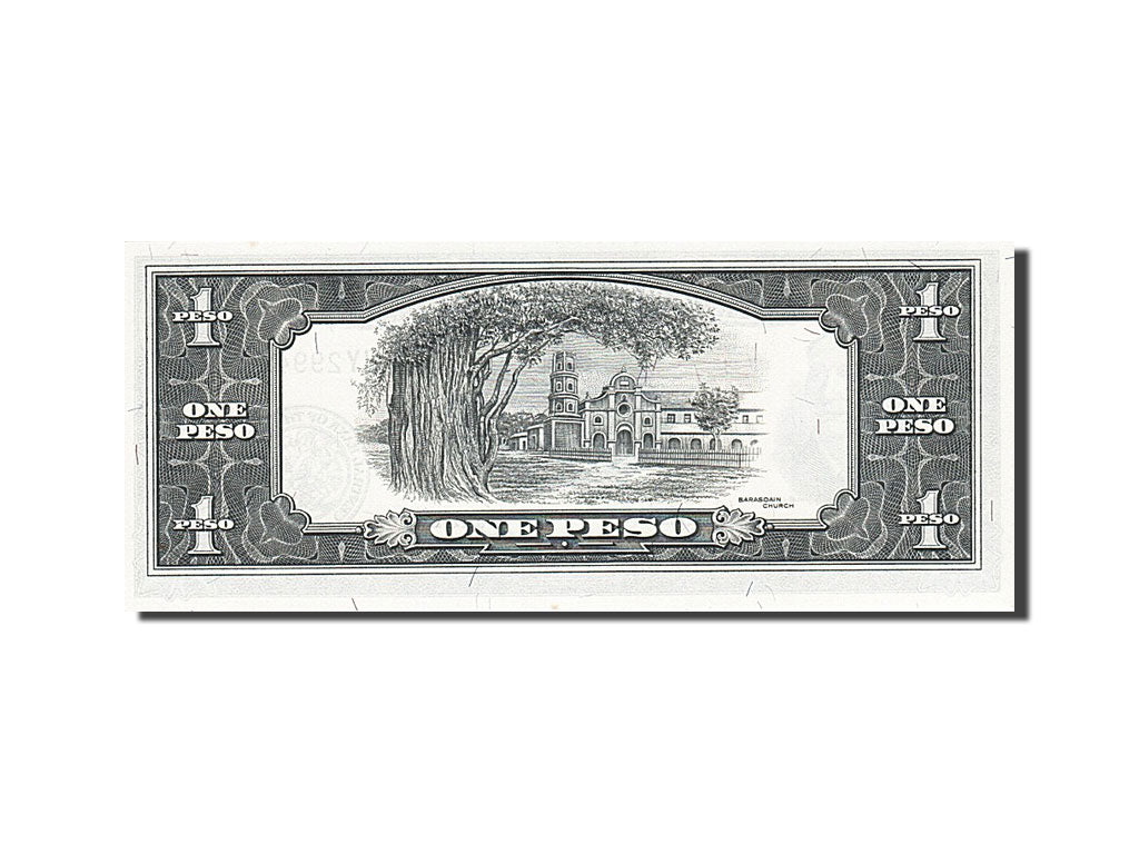 Banknote, Philippines, 1 Peso, 1949, Undated, KM:133h, UNC(63)