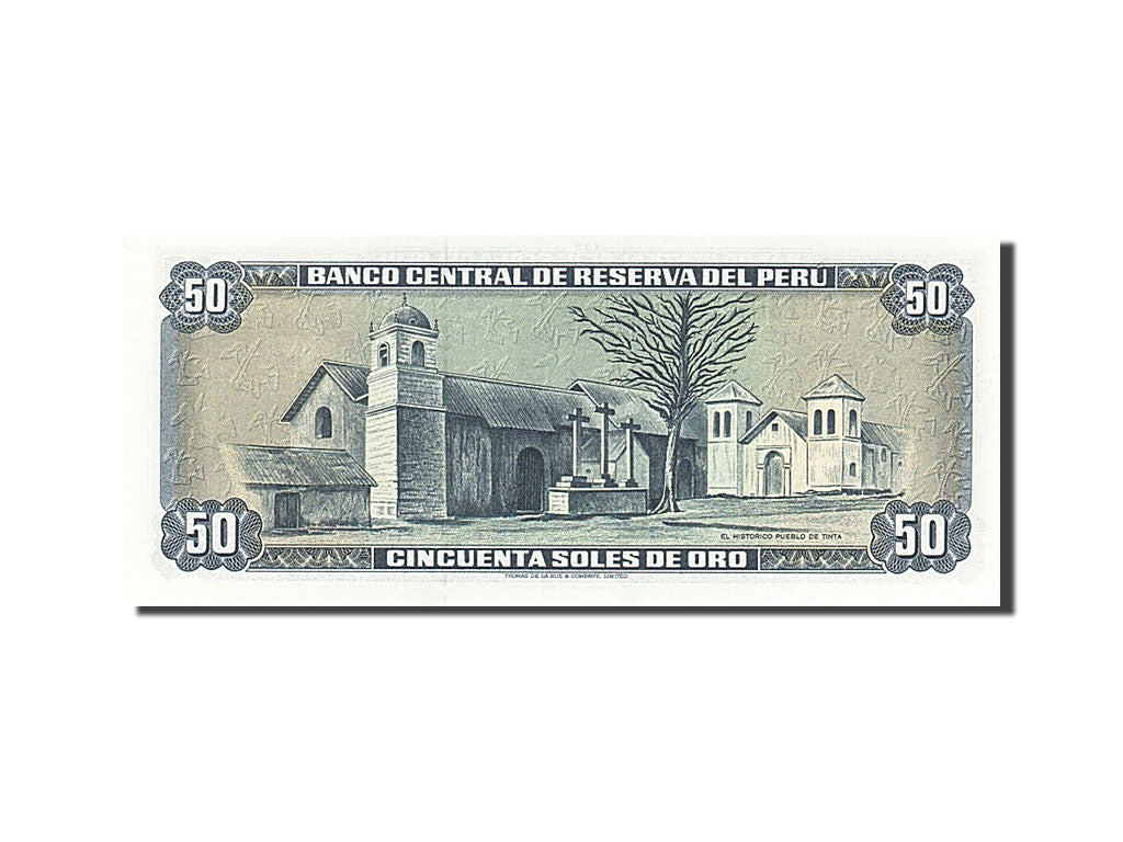 Peru, 50 Soles De Oro, 1969, KM:101c, 1974-05-16, UNC(63)