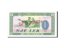 Albania, 1 Lek, 1976, 1976, KM:40s2, Specimen, UNC(63)