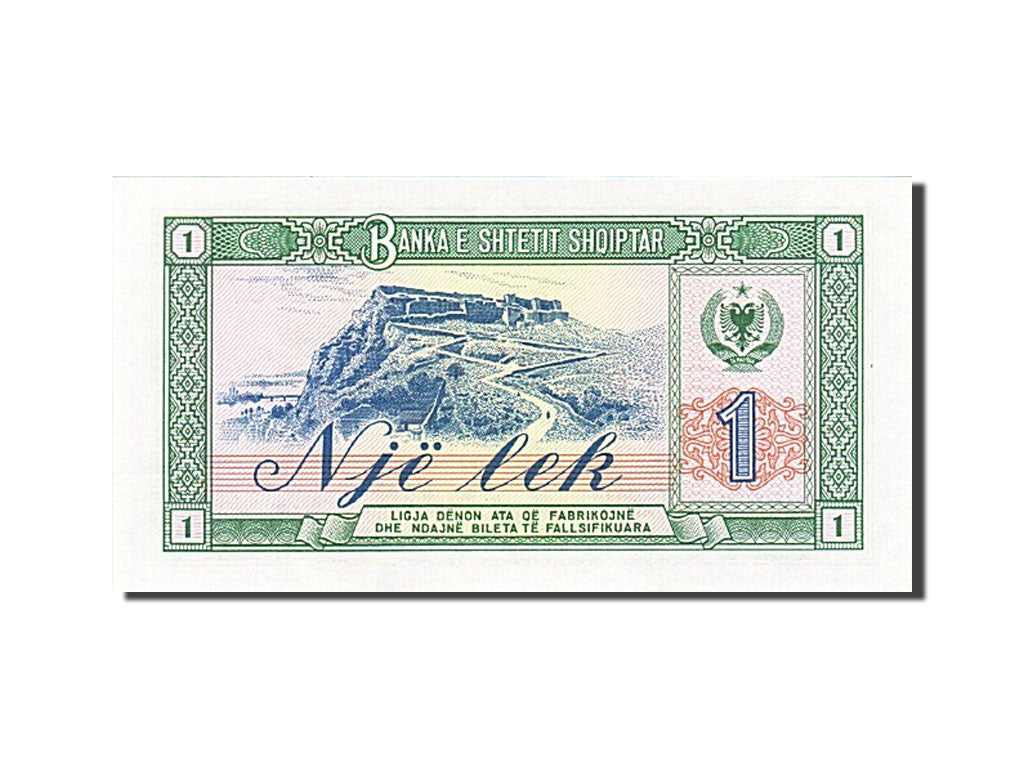 Albania, 1 Lek, 1976, 1976, KM:40s2, Specimen, UNC(63)