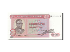 Zaire, 50 Makuta, 1971-1980, 1979-11-24, KM:17a, UNZ-