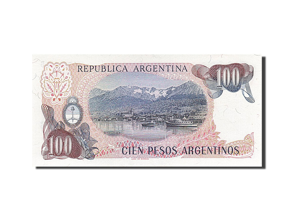 Banknote, Argentina, 100 Pesos Argentinos, 1983-1985, Undated, KM:315a