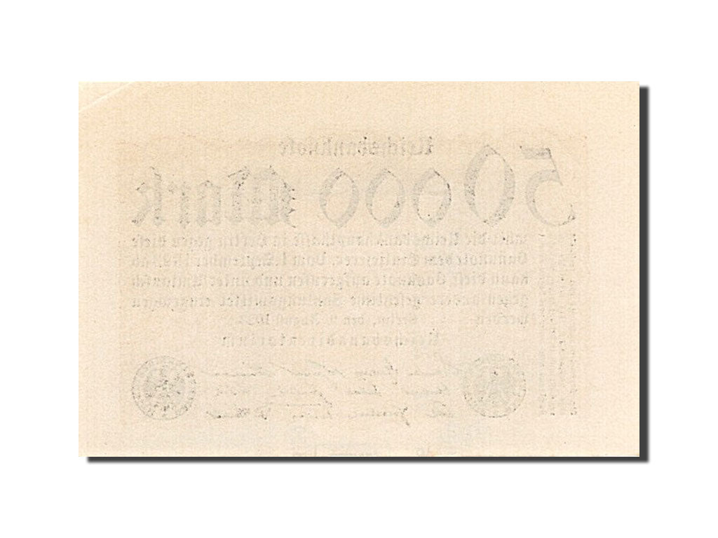 Banknote, Germany, 50,000 Mark, 1923, 1923-08-09, KM:99, UNC(63)
