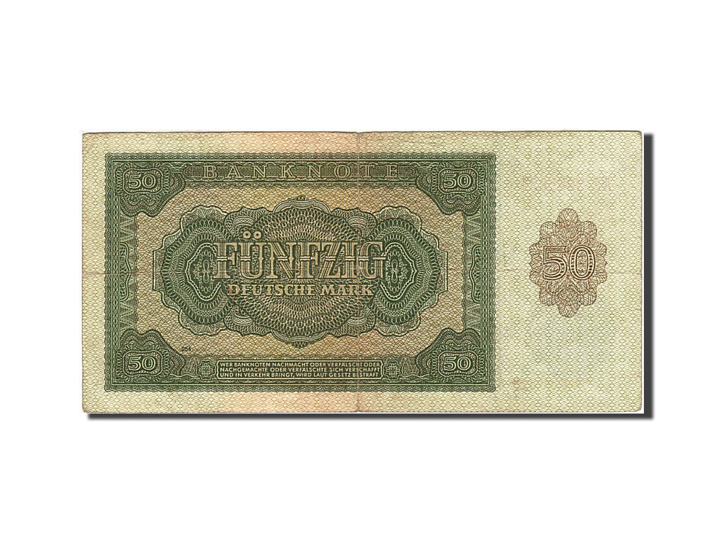Billete, 50 Deutsche Mark, 1948, ALEMANIA - REPÚBLICA FEDERAL, KM:14A, 1948, BC