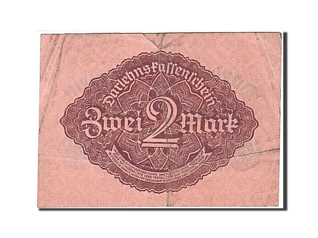 Banknote, Germany, 2 Mark, 1922, 1922-09-15, KM:62, VF(20-25)