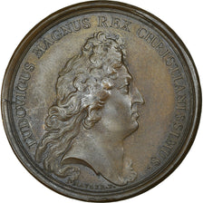Francja, Medal, Louis XIV, Prise de Cambrai, Historia, 1677, Mauger, AU(55-58)