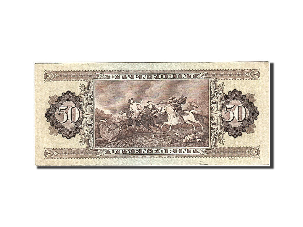 Geldschein, Ungarn, 50 Forint, 1957-1983, 1989-01-10, KM:170h, SS