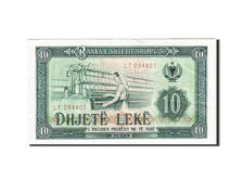 Banconote, Albania, 10 Lekë, 1976, KM:43a, 1976, BB+