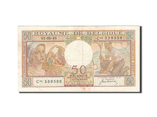 Belgium, 50 Francs, 1948-1950, KM:133a, 1948-06-01, EF(40-45)