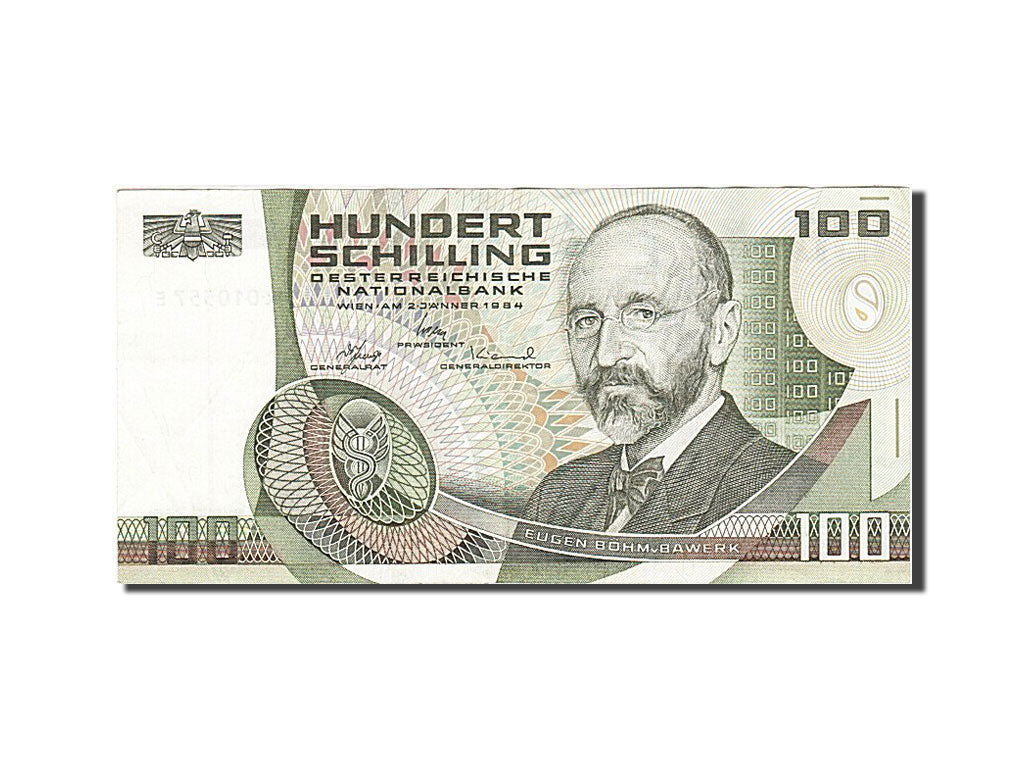 Austria, 100 Schilling, 1984, 1984-01-02, KM:150, AU(55-58)