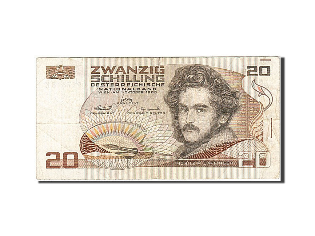 Austria, 20 Schilling, 1986, 1986-10-01, KM:148, VF(20-25)