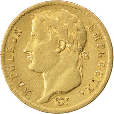 Premier Empire, 20 Francs or au revers Empire