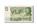 Netherlands, 5 Gulden, 1966-1972, KM:90a, 1966-04-26, VF(20-25)