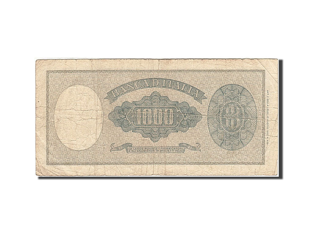 Italien, 1000 Lire, 1948, KM:88c, 1959-09-15, SGE
