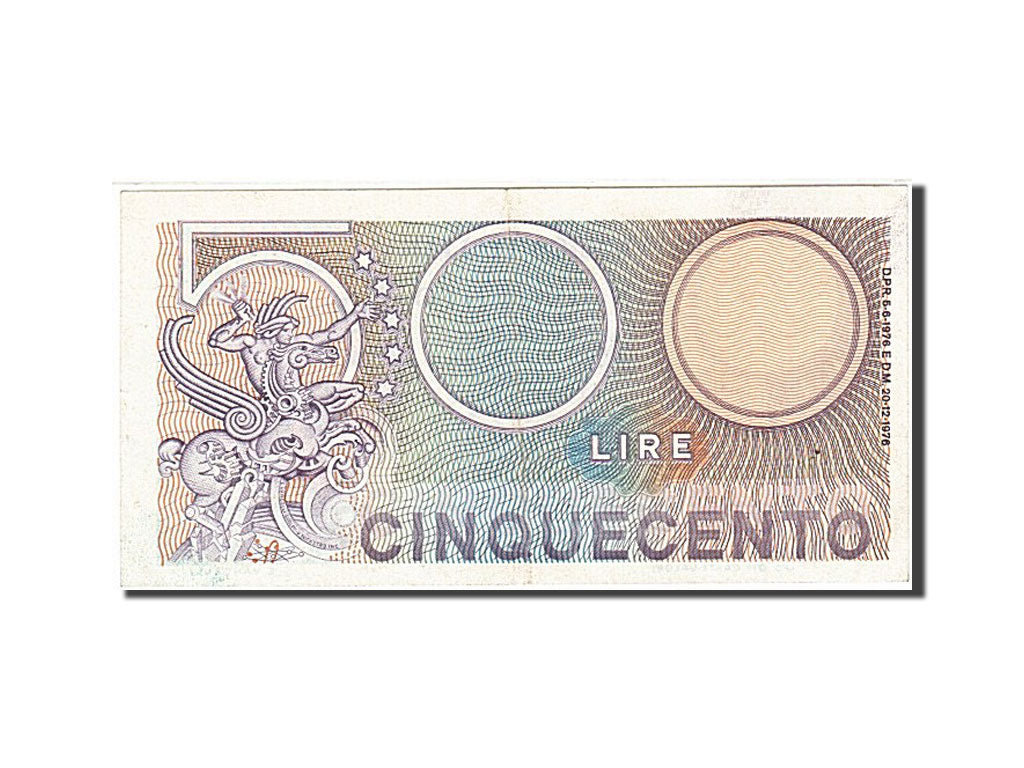 Italy, 500 Lire, 1974-1979, KM:94, 1974-02-12, EF(40-45)
